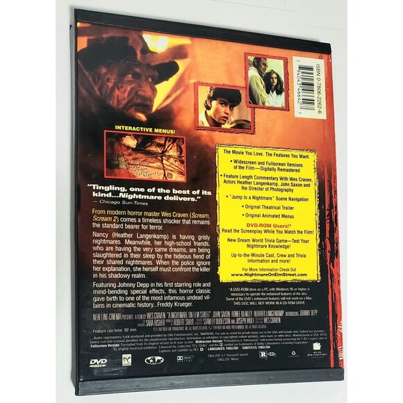 Nightmare on Elm Street DVD Lot 1 3 4 New Nightmare Freddy vs Jason Horror Cult - Picture 4 of 11